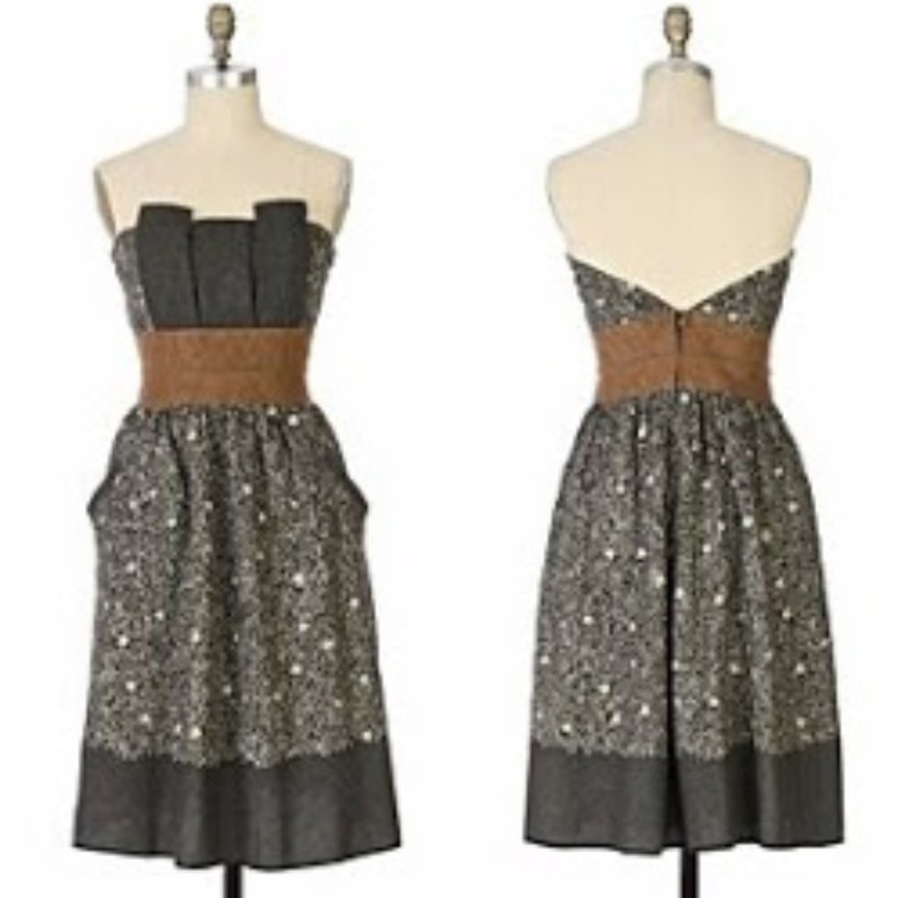 Anthropologie Rina Dhaka Ice Breaker Dress Medium